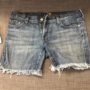 7 For All Mankind cut off Shorts